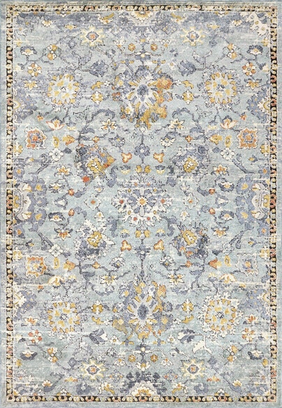 Dynamic Rugs MABEL 4092-559 Aqua and Multi